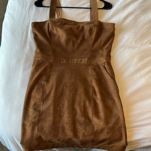 Suede Abercrombie Brown Dress